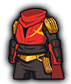 Samurai Tecnológico Scarlet Blaze variant